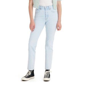 Levi's Women's 501 Original Fit Jeans Button Fly Light Wash Size 28X30 R505AFA